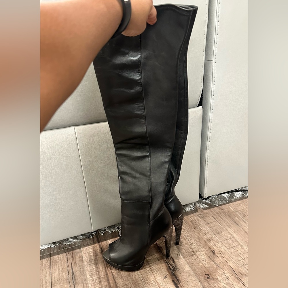 Vero Cuoio Black Over-the-Knee Boots